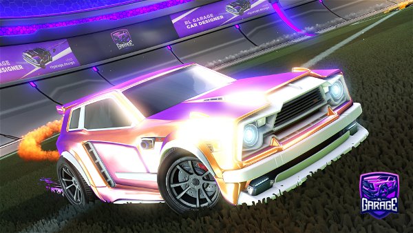 A Rocket League car design from lomex44