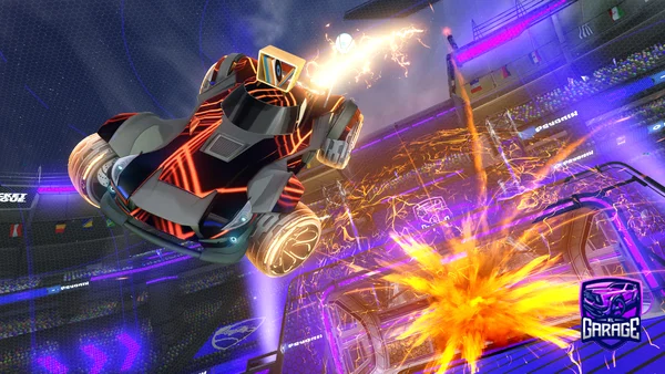 A Rocket League car design from wafflepenguin11