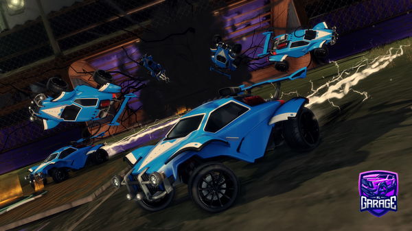 A Rocket League car design from firetwin