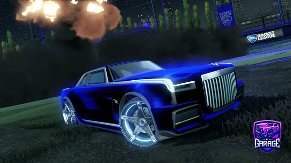 A Rocket League car design from ManMythGod