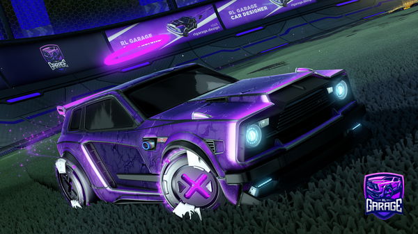 A Rocket League car design from toomuchanxiety