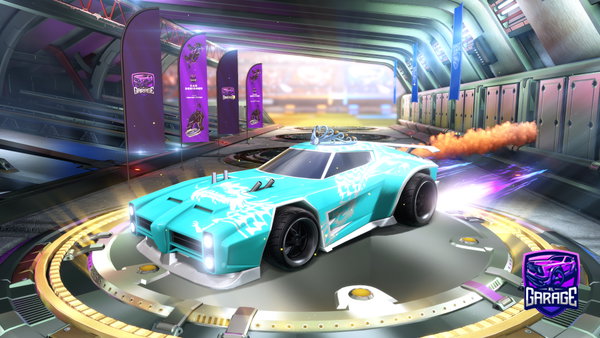 A Rocket League car design from Marcosscaro15