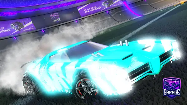 A Rocket League car design from DJf