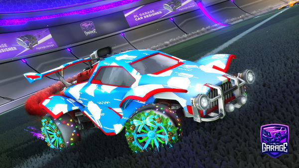 A Rocket League car design from MaxIMEE123