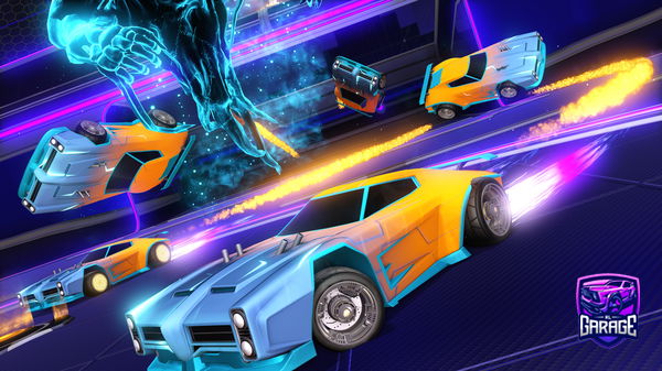 A Rocket League car design from Nathanielimones77