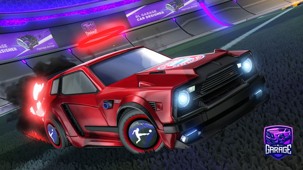 A Rocket League car design from bolt08