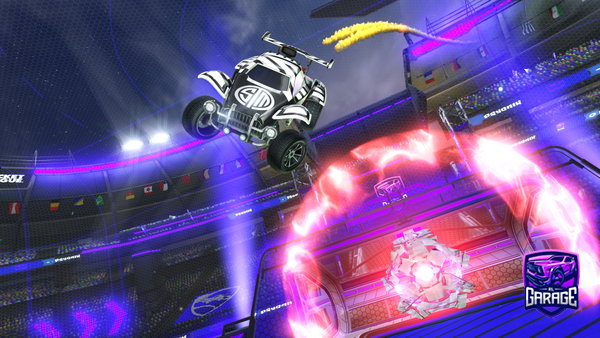 A Rocket League car design from alphaLantern
