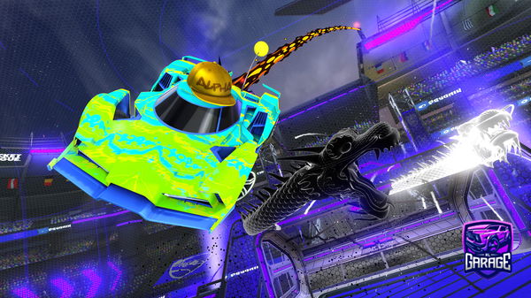 A Rocket League car design from produluxe287