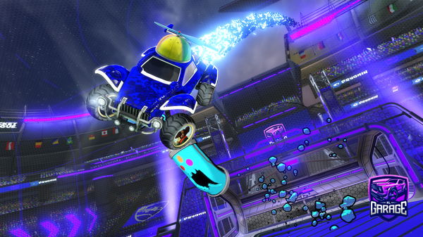 A Rocket League car design from SpoodsterB0i