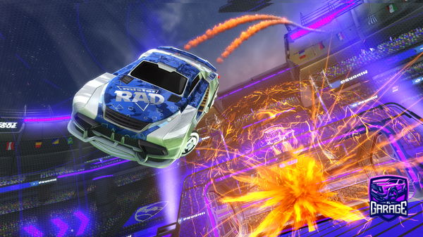 A Rocket League car design from Bespel