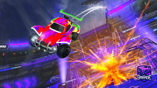 A Rocket League car design from U_KILL3D_K3NNY8