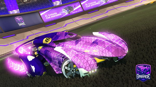 A Rocket League car design from TheSmilingOne