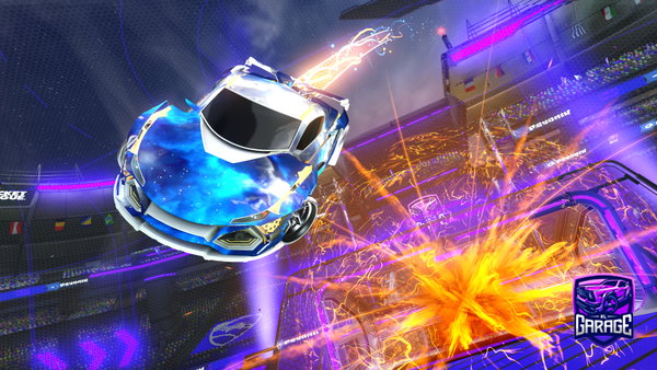 A Rocket League car design from 1320vi