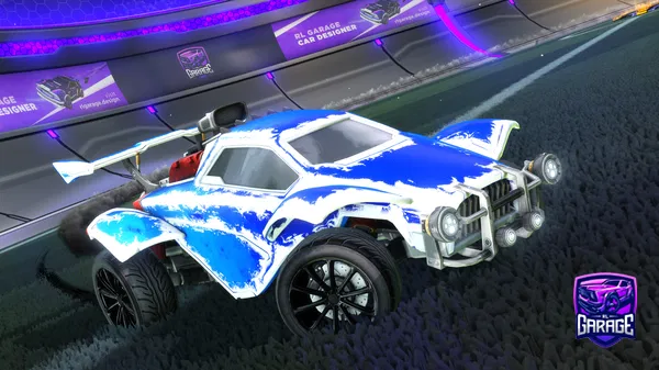 A Rocket League car design from AJknowsSFG