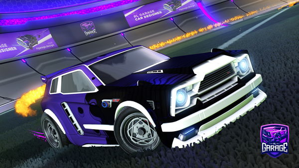 A Rocket League car design from dtfrfhfffe