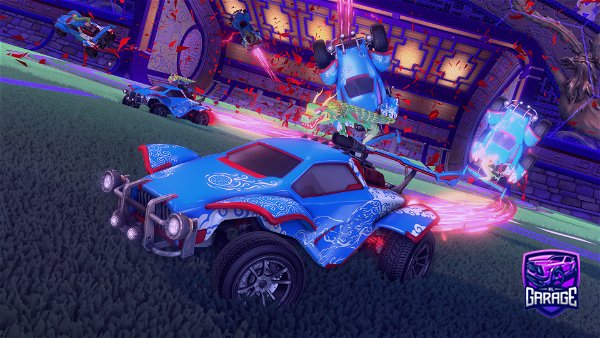 A Rocket League car design from Rashed998822