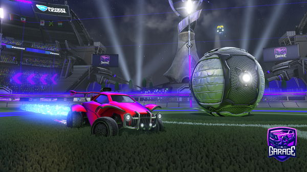 A Rocket League car design from cosmos69