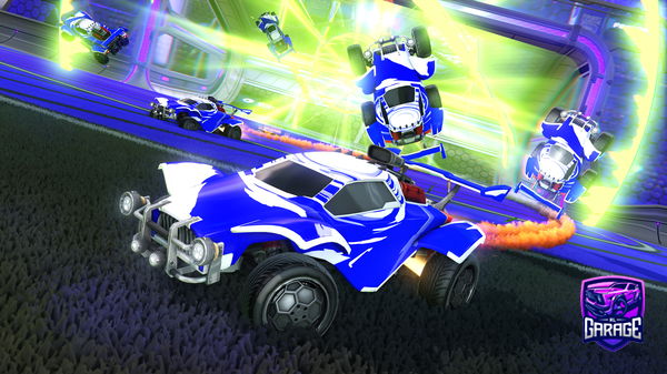 A Rocket League car design from howdido