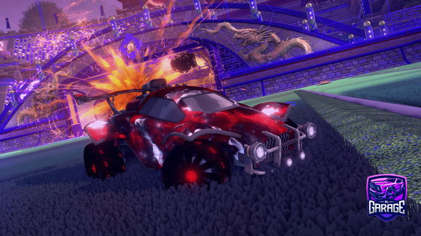 A Rocket League car design from Vermosca