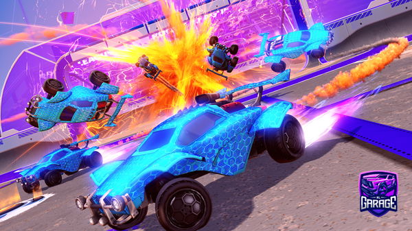 A Rocket League car design from LookDownBelow010