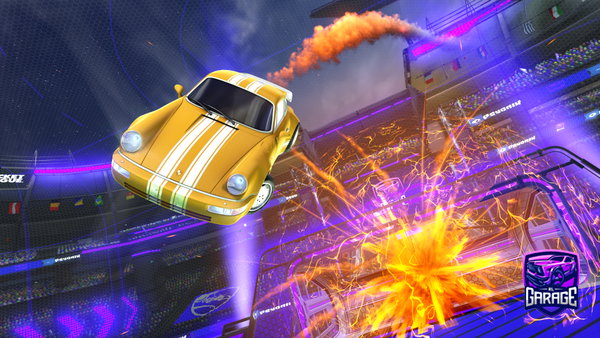 A Rocket League car design from cybuLsky