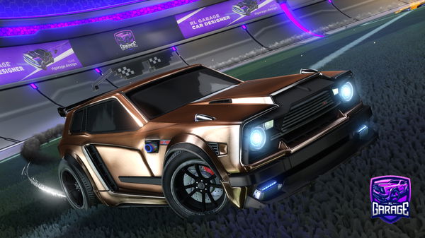 A Rocket League car design from TheGoodBoi119