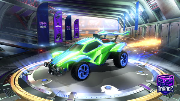 A Rocket League car design from ogamer12463