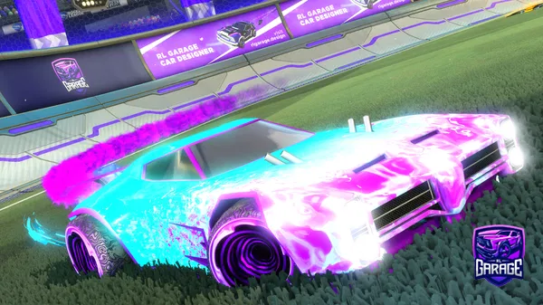 A Rocket League car design from Pulsepeanut