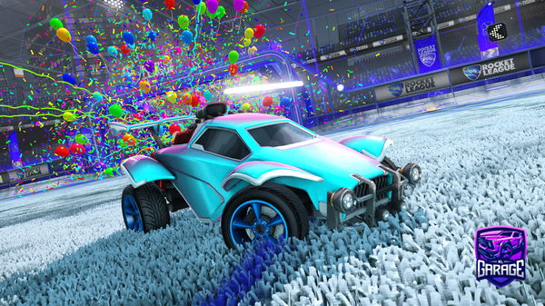 A Rocket League car design from LMAJ09