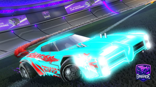 A Rocket League car design from ntrsniperz