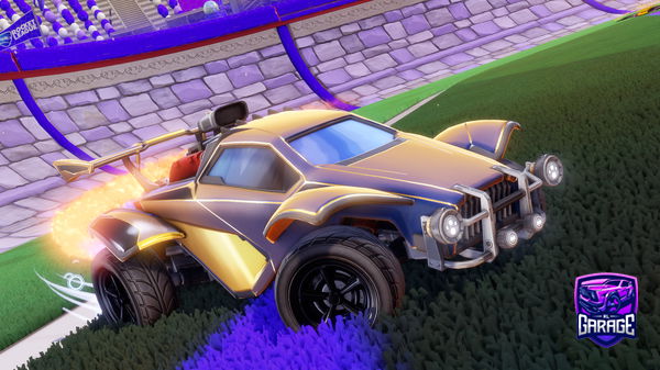 A Rocket League car design from E10_Bv