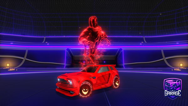 A Rocket League car design from scar3cr0w999