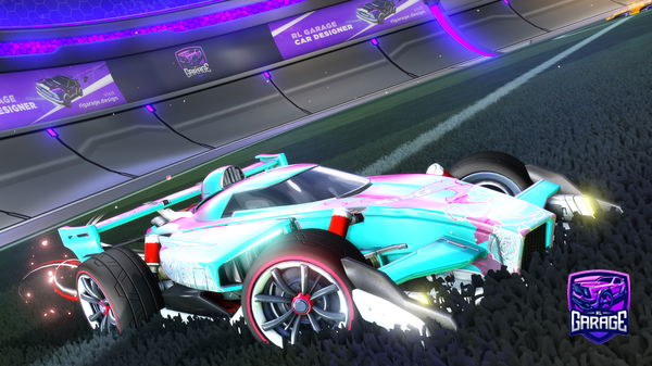 A Rocket League car design from krampezz