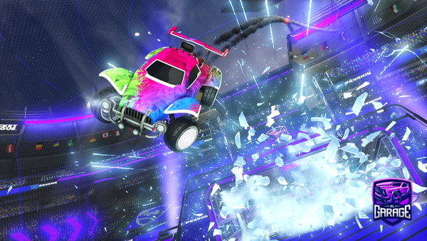 A Rocket League car design from ItzEvan26