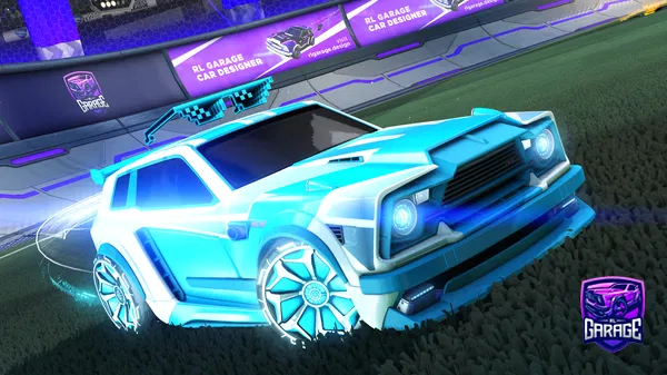 A Rocket League car design from Lopss33