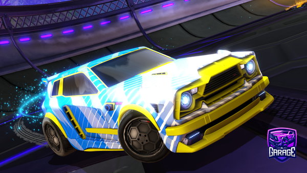 A Rocket League car design from Trackhawck