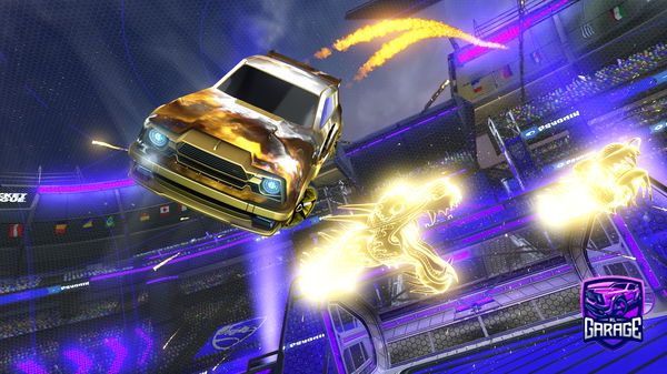 A Rocket League car design from TN_Slime