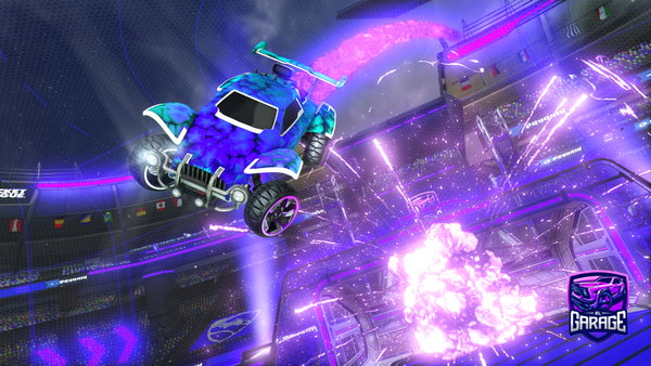 A Rocket League car design from DanoobJ