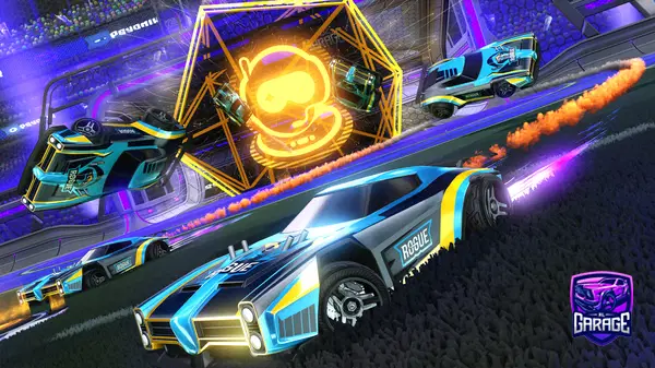 A Rocket League car design from Rhapsody