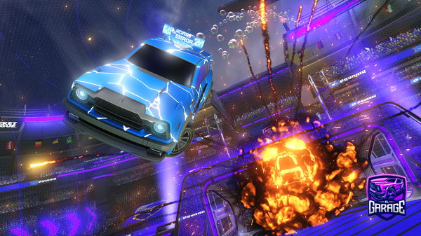 A Rocket League car design from ZOEclashizund3ad