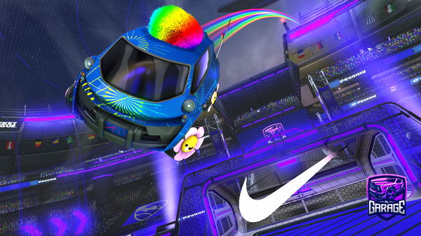 A Rocket League car design from ROHRSam