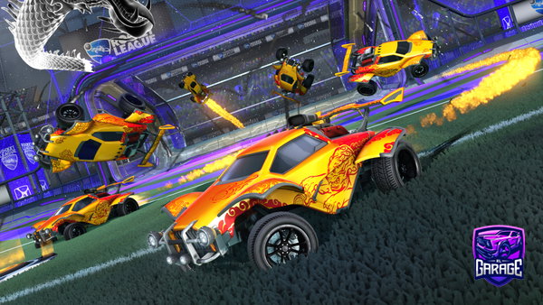 A Rocket League car design from ZOUYOU