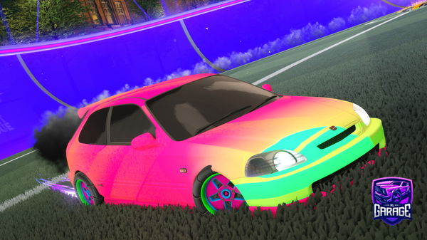 A Rocket League car design from BallChaseMTdEW