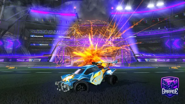 A Rocket League car design from kraZglue