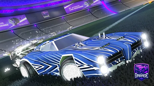 A Rocket League car design from couchracer