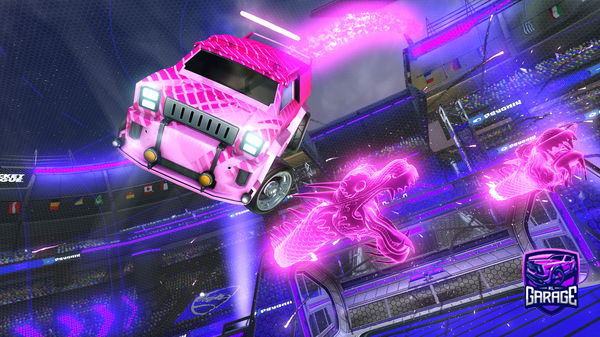 A Rocket League car design from Tsm_burgers10