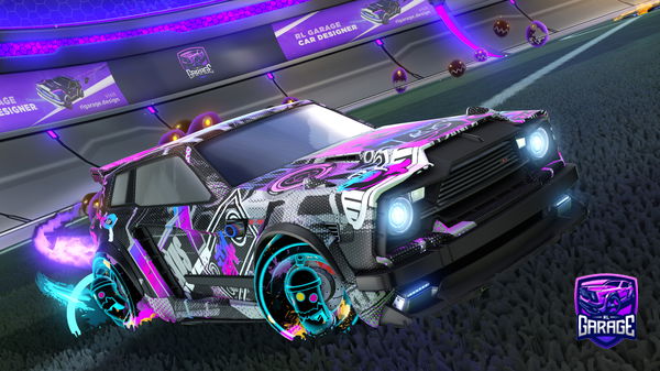 A Rocket League car design from L1lBro