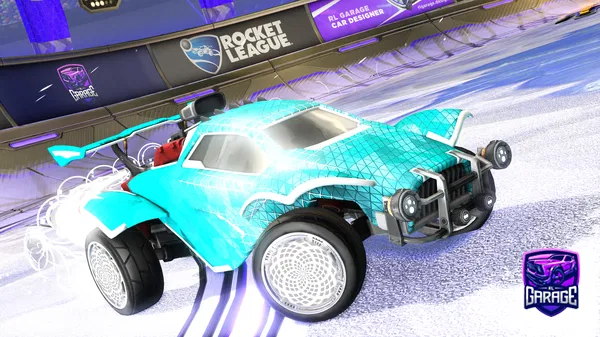 A Rocket League car design from McBigTony