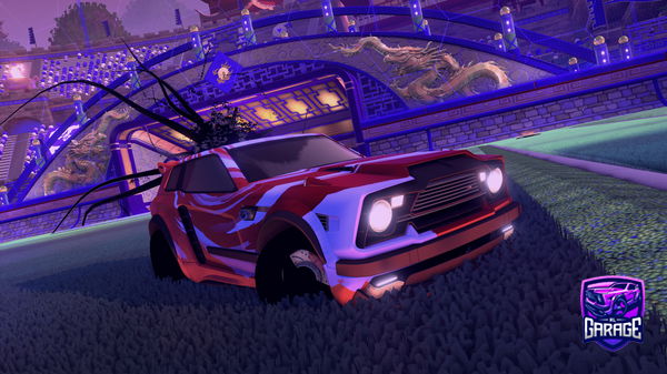 A Rocket League car design from Zr4me