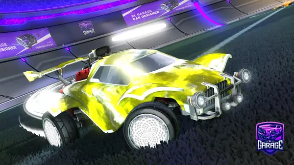 A Rocket League car design from Helux